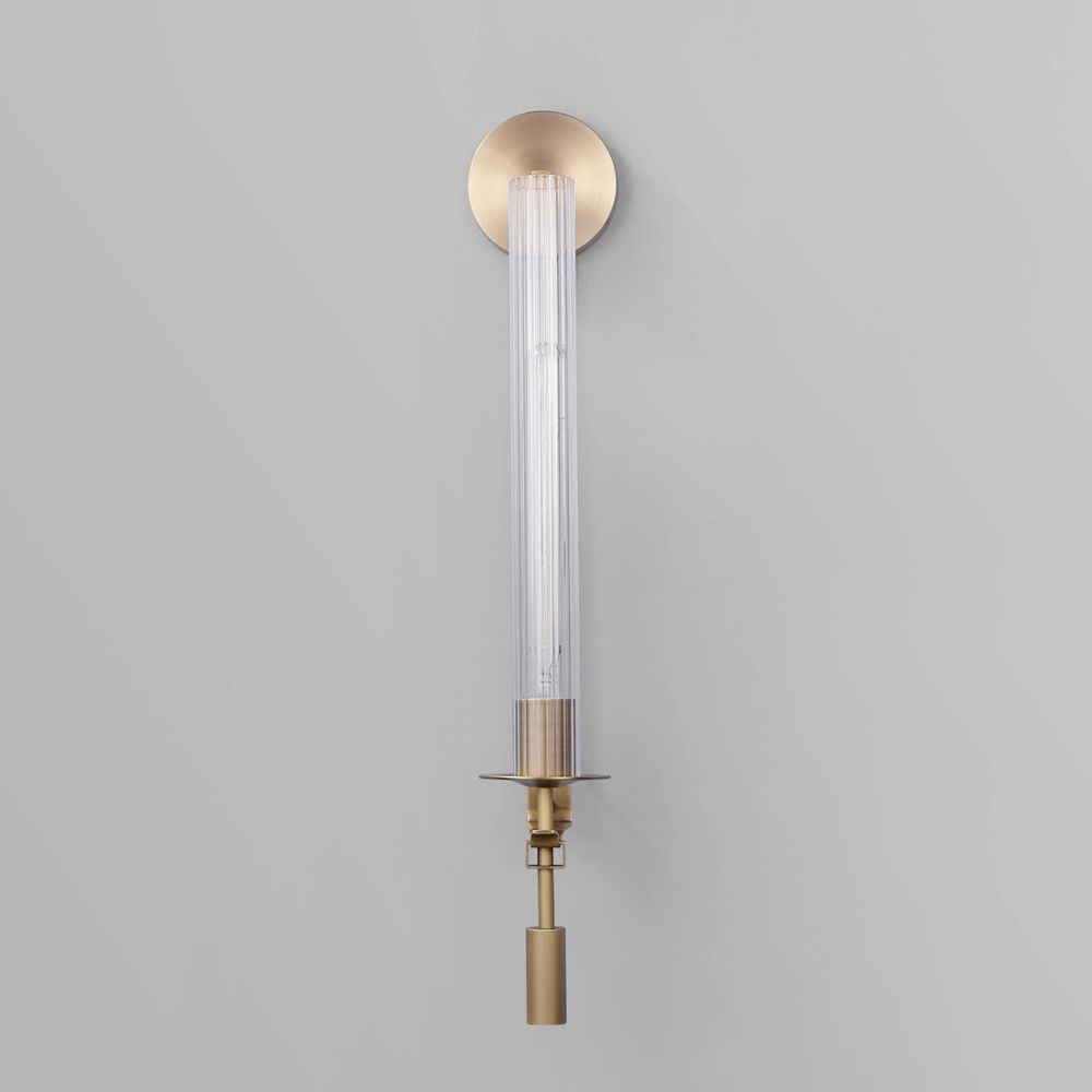 Настенный светильник MT8615-1W antique brass