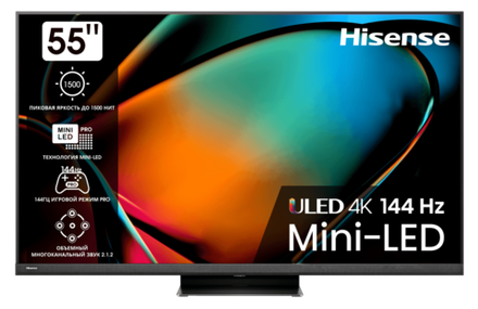 Телевизор Hisense 55U8KQ