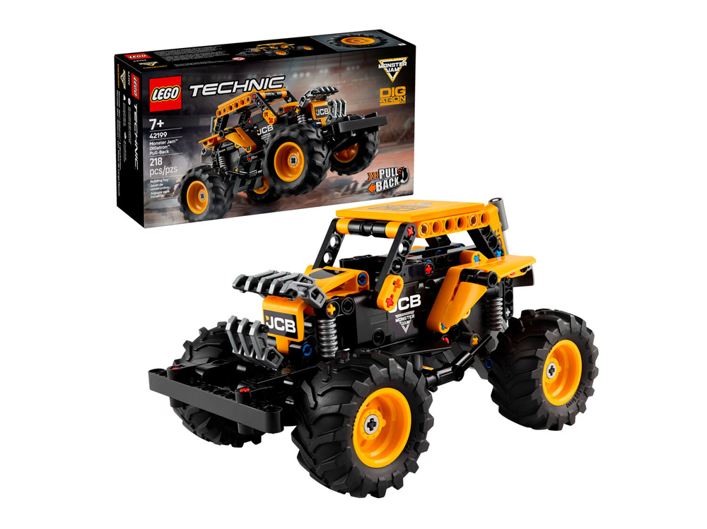 LEGO Technic 42199 Monster Jam DIGatron Pull-Back — внедорожный монстр-трак