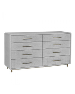 Серый комод “Тейт”