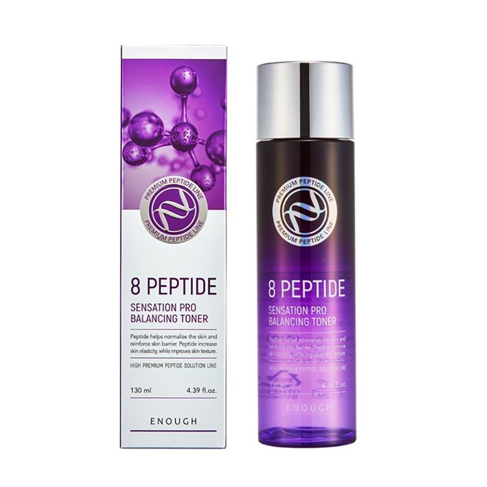 Enough Premium 8 Peptide Sensation Pro Balancing Toner антивозрастной тонер с пептидами