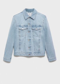 Джинсовая куртка с карманами