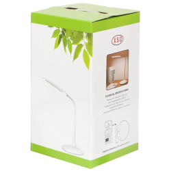 Светильник настольный на подставке, USB+адаптер, черный, SPE17156-26