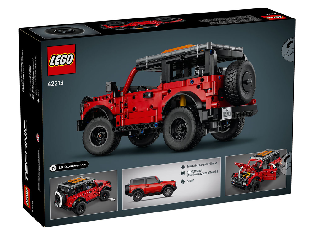 Конструктор LEGO Technic 42213 Ford Bronco SUV