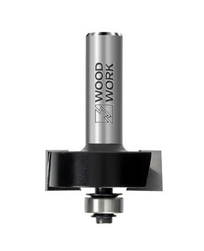 Фреза четвертная H=6.35 мм, 25.4х55 мм, S=8 мм WOODWORK 935.2513.08