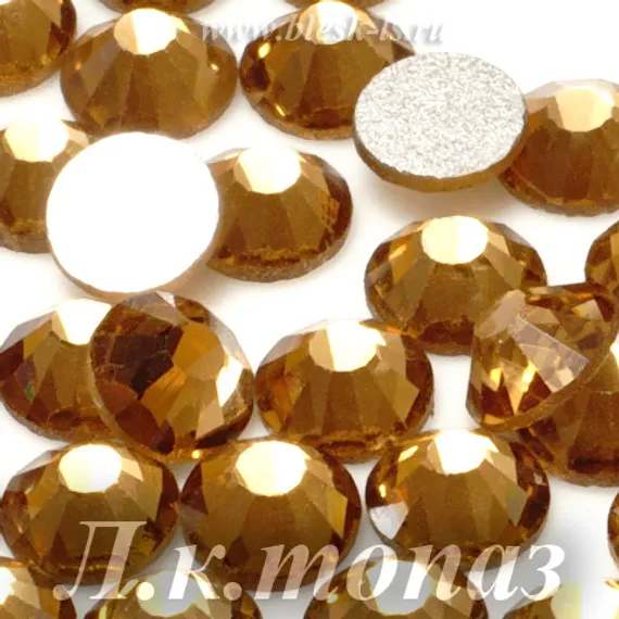 ЛС Стразы холодной фиксации, Лайт Колорадо Топаз