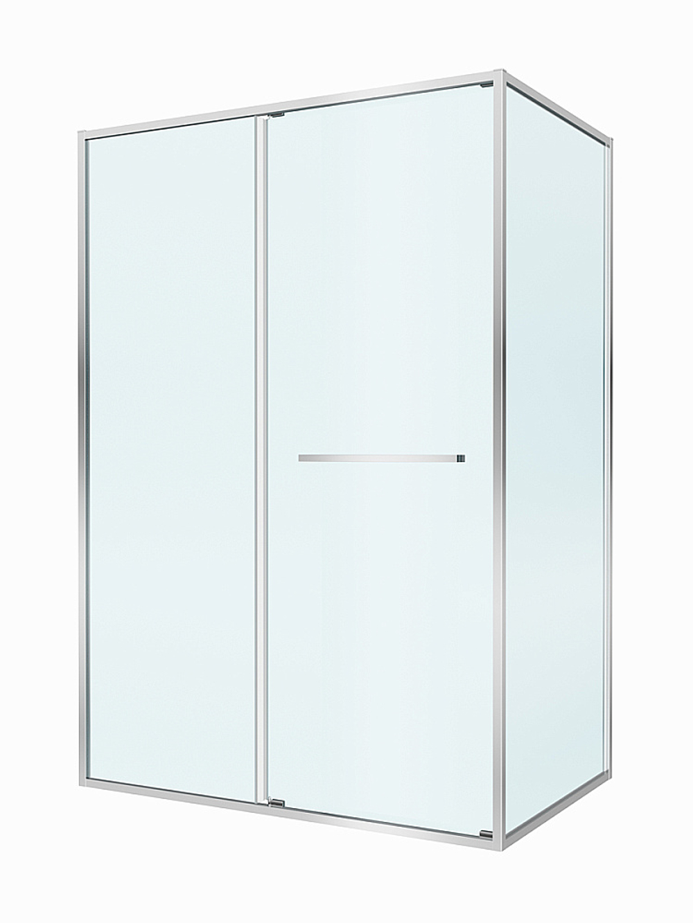 Душевой уголок CEZARES LUX-AH-FS-11-140/90-C-CR 140х90 профиль хром/стекло прозрачное