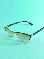 очки для зрения +4,0 тонированные корригирующие плюс 4