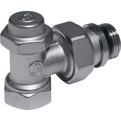 Клапан отсечной Giacomini угловой со сливом 3/4 , R714X034