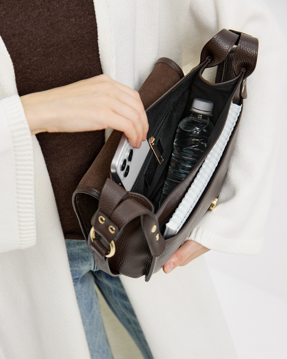 Сумка 561 15 шоколадный