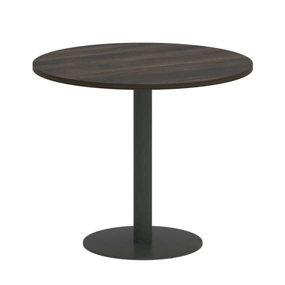 Yalta Стол круглый LT.SPRG-1 Дуб Мали/Металл Антрацит 900*900*750