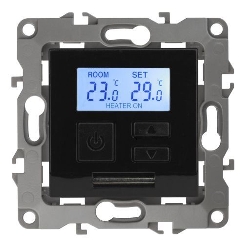 Терморегулятор универсальный 12-4111-06 230В-Imax16А черн. ЭРА Б0031276 Терморегулятор универсальный 12-4111-06 230В-Imax16А черн. ЭРА Б0031276