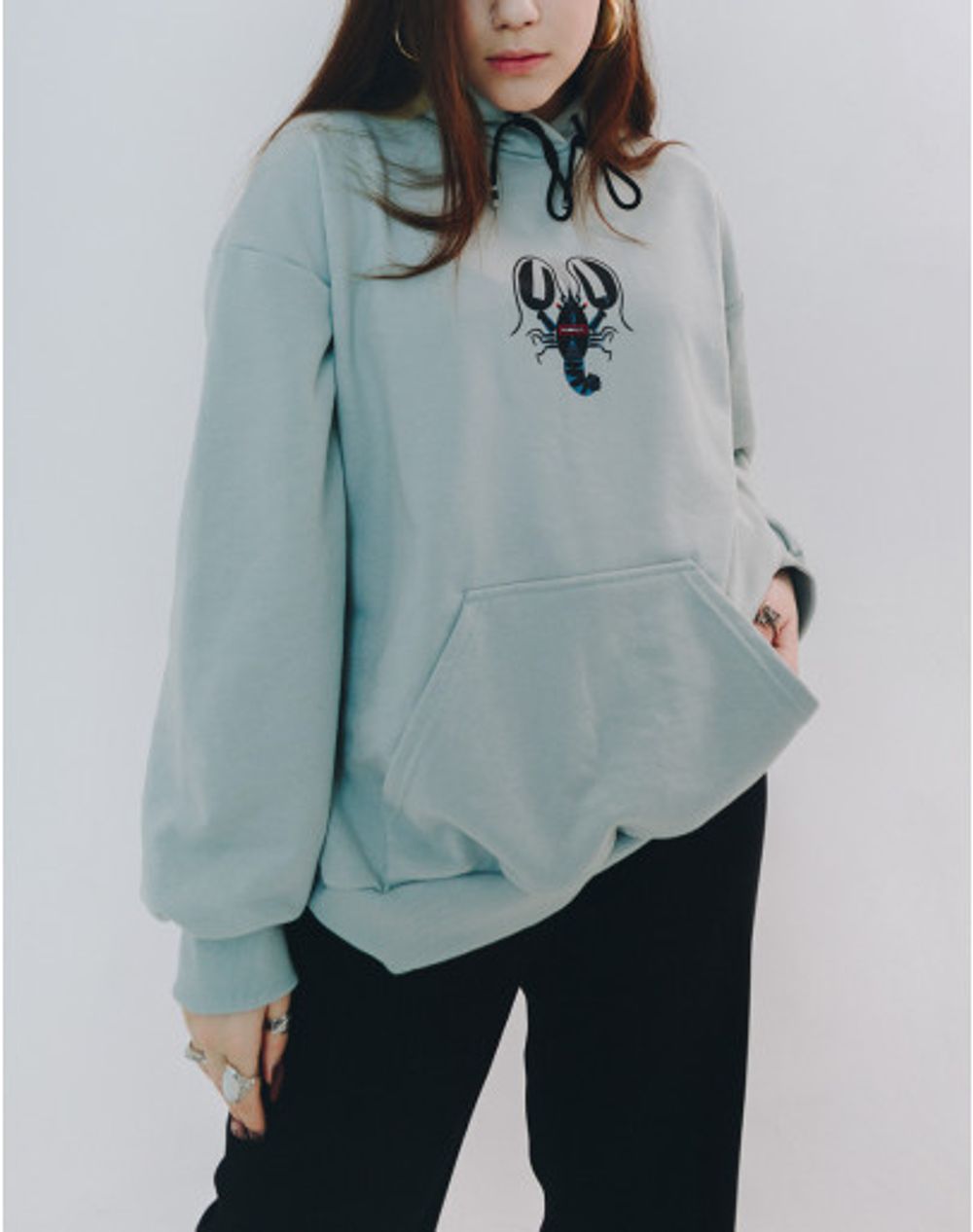 Худи Диктатура Голубой