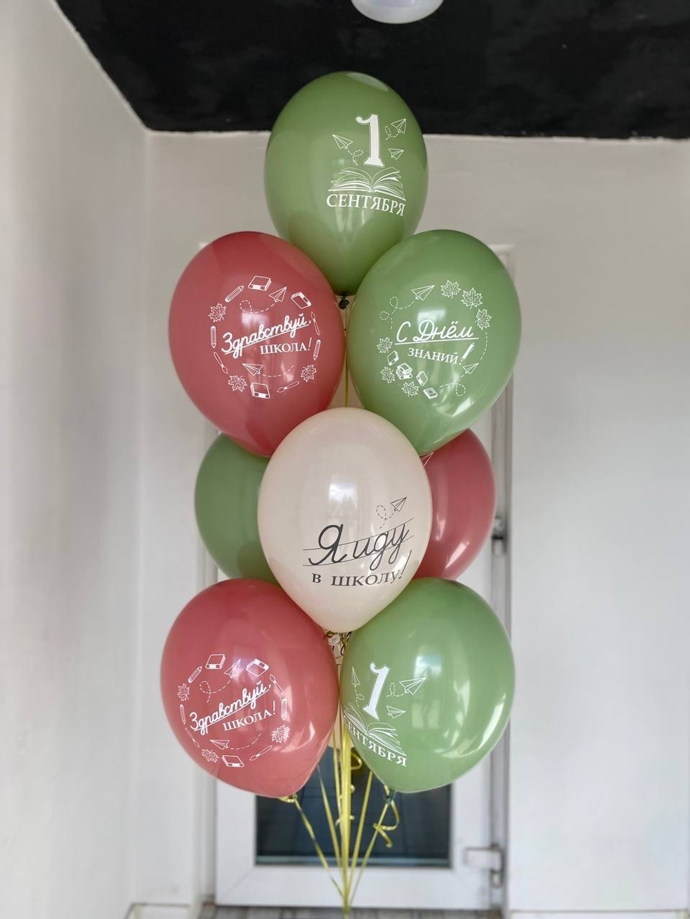 Воздушные шары на 1 сентября ИДУ В ШКОЛУ №1248