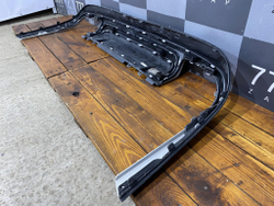 Юбка заднего бампера Volvo V60 Cross Country 15-18 Б/У Оригинал 31455491