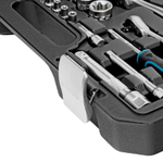 Набор инструментов, 1/4", 1/2", CrV, 120 зубьев, 109 предметов Gross