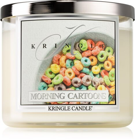 Kringle Candle Morning Cartoons - ароматическая свеча И. /   396,9  g  / GTIN 846853080079