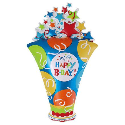 Мини-фигура "Хлопушка с конфетти" на ДР