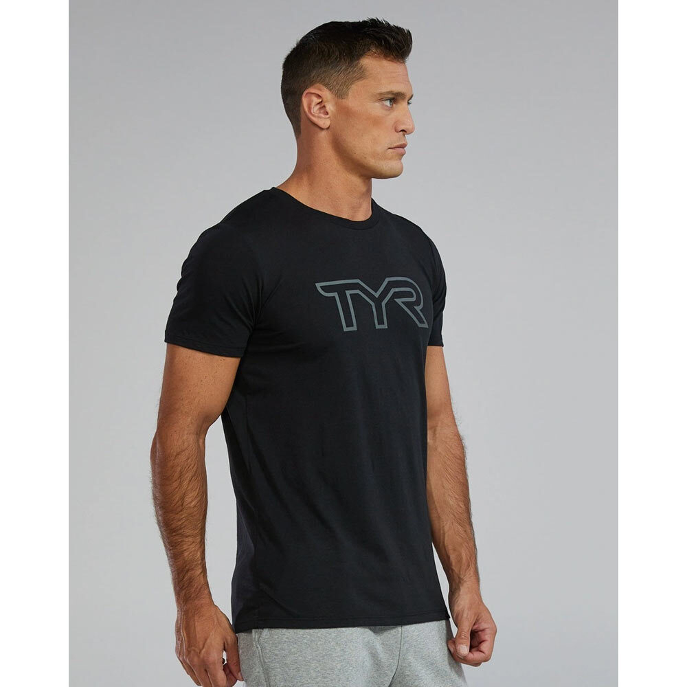 Футболка мужская TYR MEN'S ULTRASOFT LIGHTWEIGHT BIG LOGO