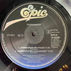 Винтажная виниловая пластинка LP Teena Marie Jammin (Holland 1984)