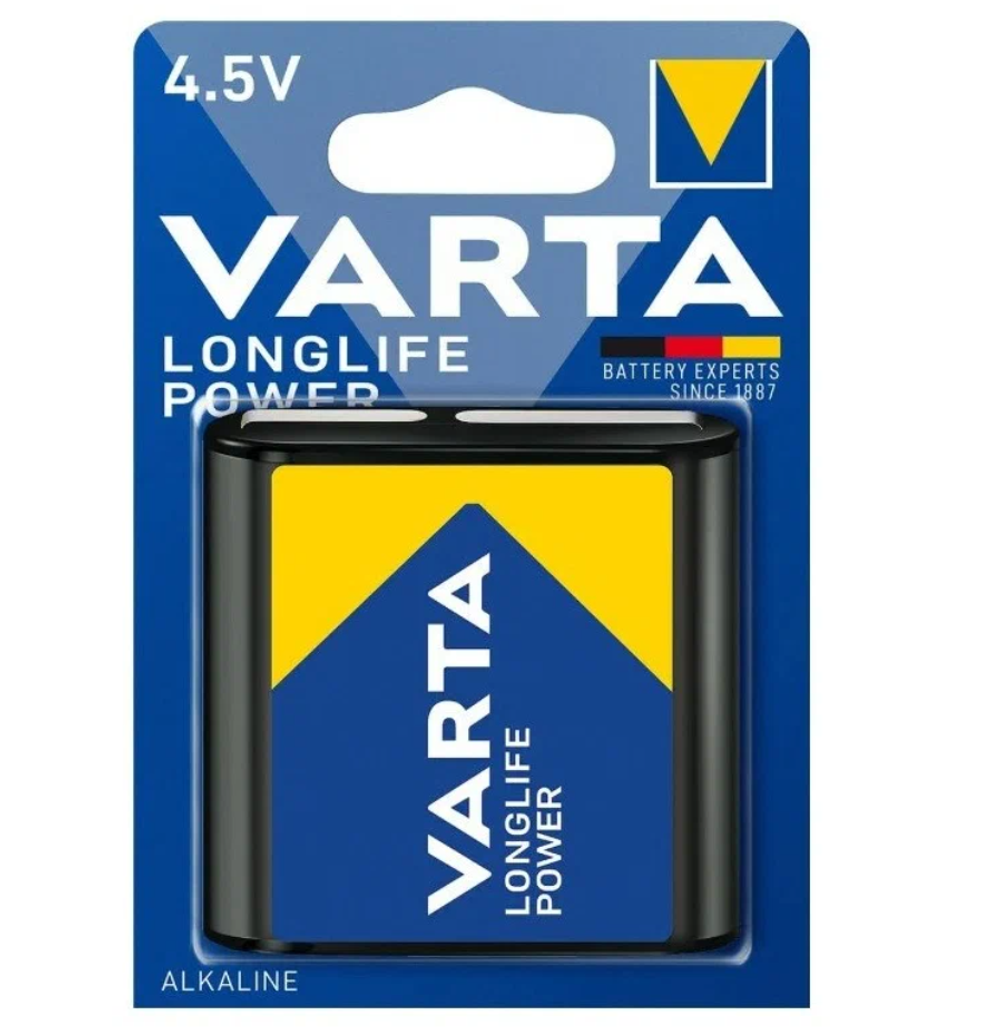 Элемент питания Varta Longlife Power Alkaline 3LR12 4,5 V (1 шт)