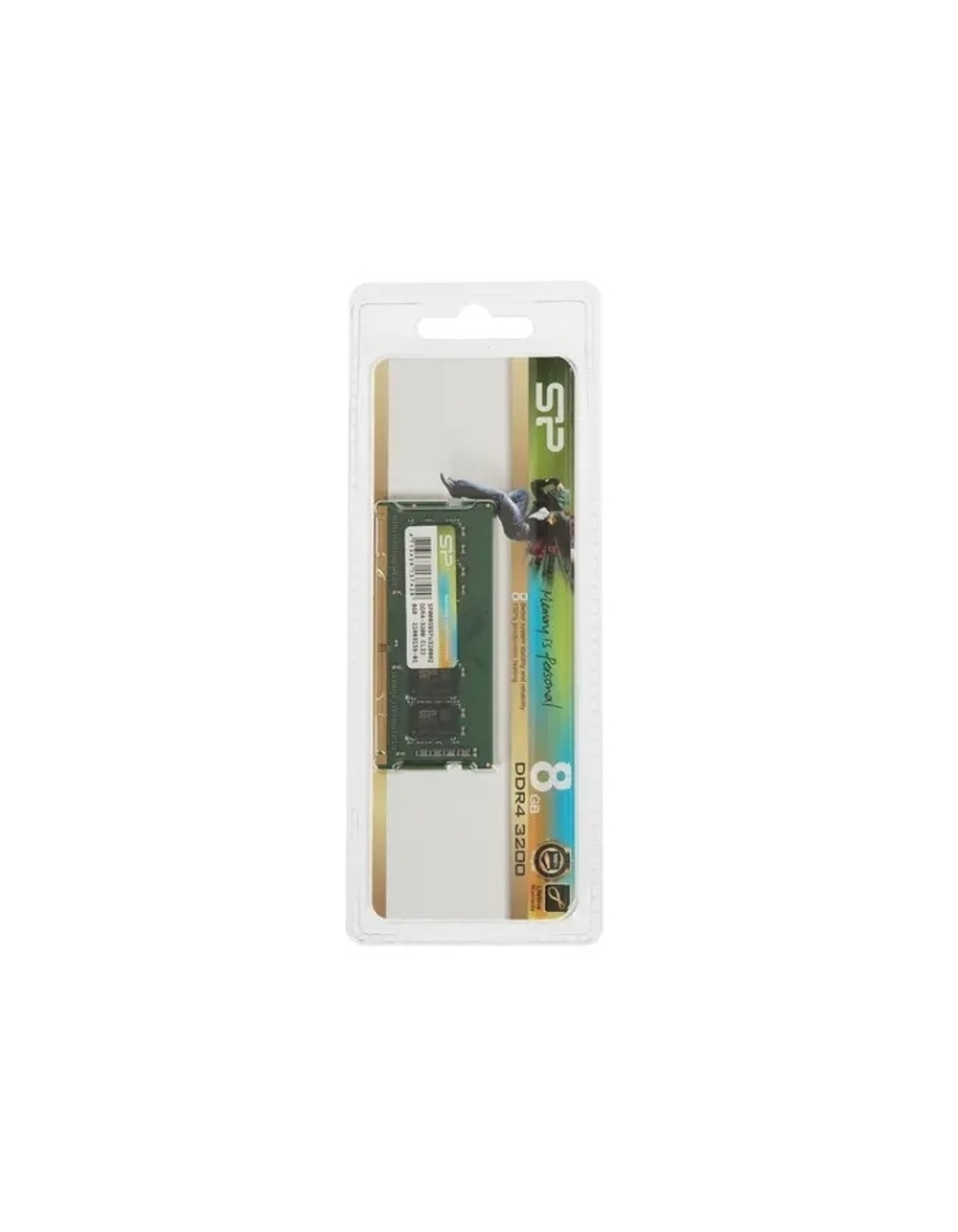 Память DDR4 8Gb 3200MHz Silicon Power SP008GBSFU320B02 RTL PC4-25600 CL22 SO-DIMM 288-pin 1.2В single rank