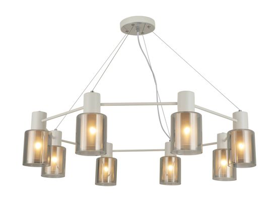 74705/8 WHITE+CHROME (1) Люстра (RL)