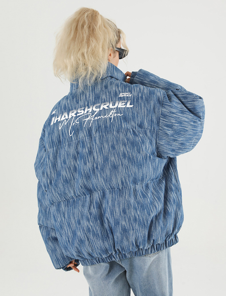 Пуховик HARSHandCRUEL "Milky Way" Puffer Jacket