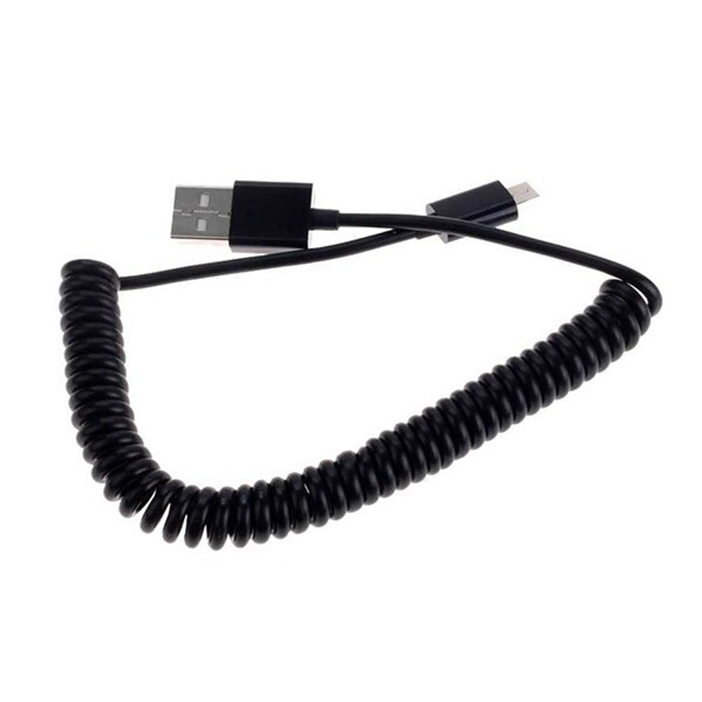 шнур Exployd EX-K-152 USB x microUSB(пружина) 1,5m