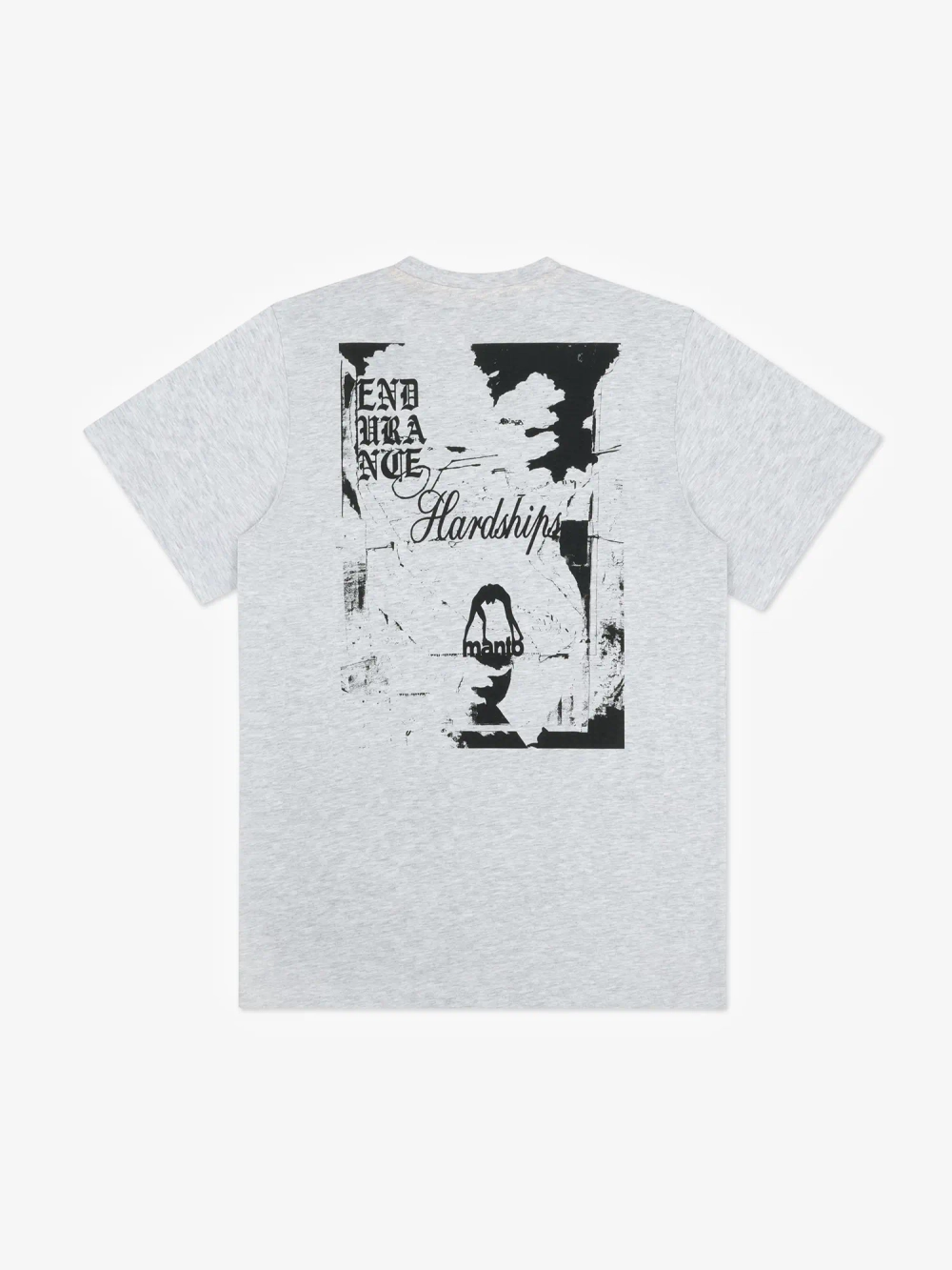 Футболка MANTO RESOLVE серая