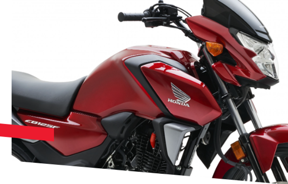 Мотоцикл Honda CB125F TWISTER красный