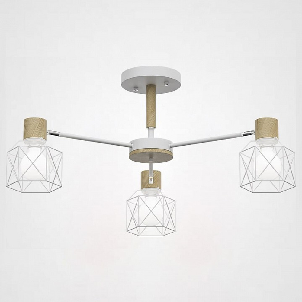 Люстра на штанге Imperiumloft Corf White CORF-B01