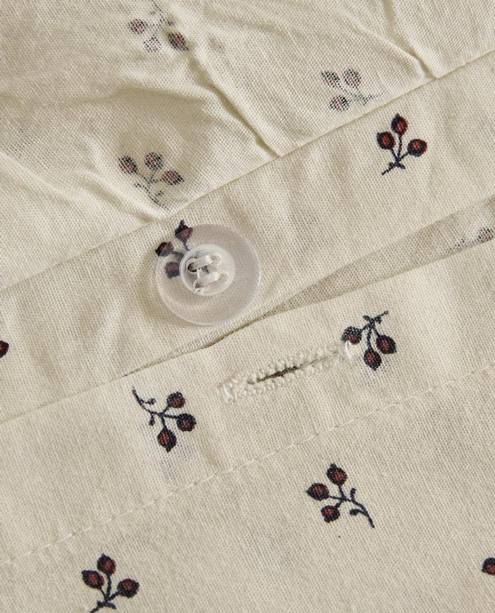 ZARA HOME ДЕТСКИЙ ПОДОДЕЯЛЬНИК С ОБОРКАМИ, ЭКРЮ