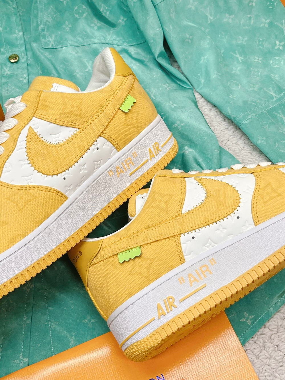 Louis Vuitton and Nike Air Force