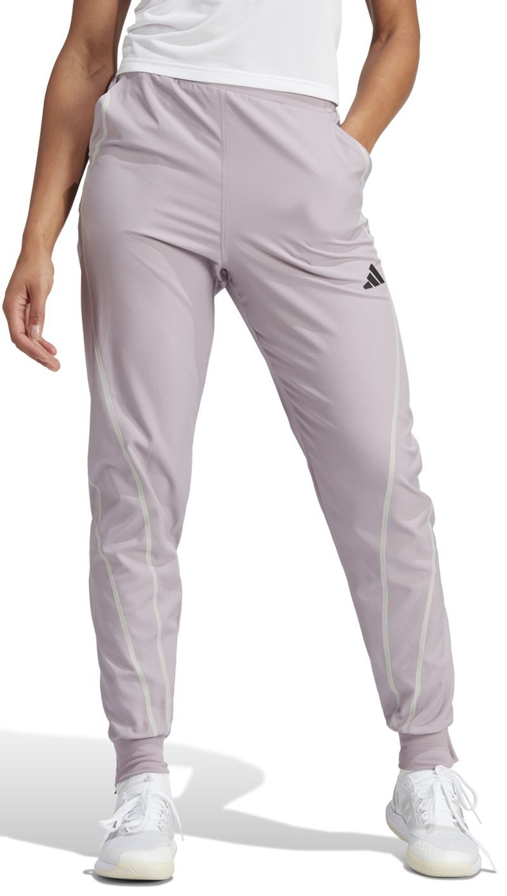 Женские теннисные брюки Adidas Woven Pant Pro - Purple