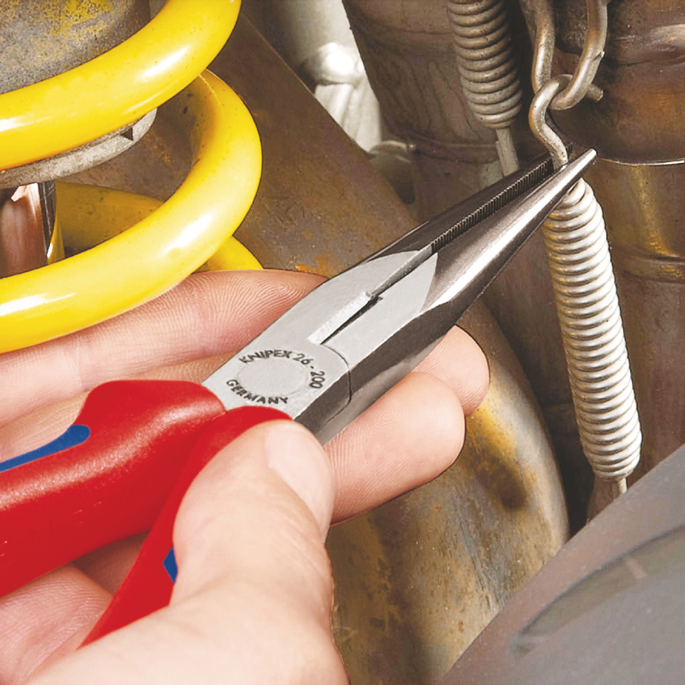 Длинногубцы чернёные KNIPEX 200 мм 2611200SB