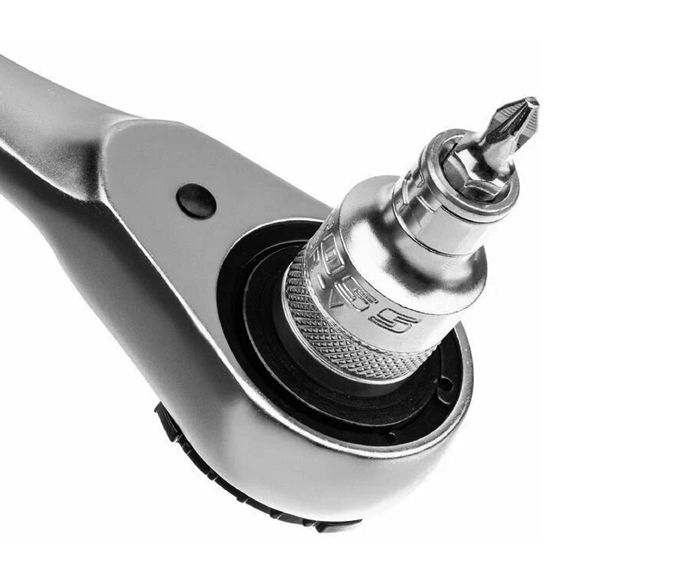 Слесарно-монтажный Gross 14144, 36 предм., черный/синий