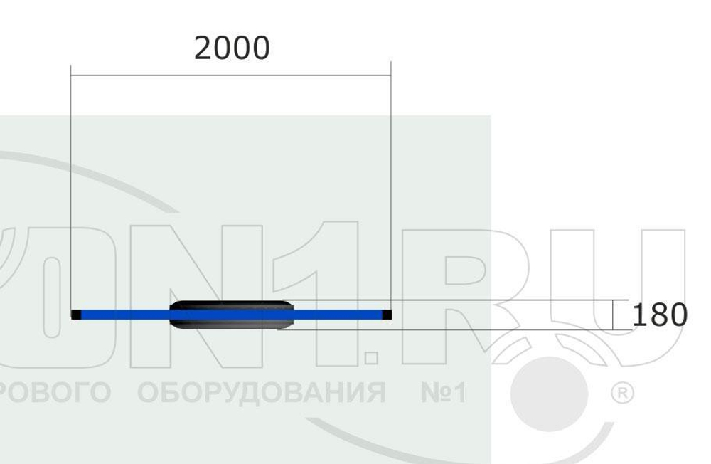 Стойка с шиной для дрессировки собак