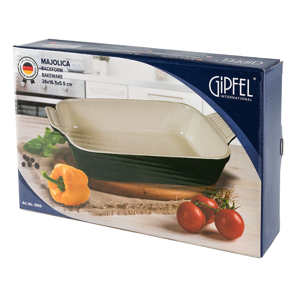 Форма для запекания Gipfel Majolica 3909 26x16,5x5,5 см