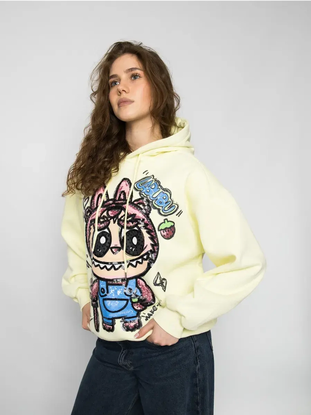 Толстовка утепленная с капюшоном