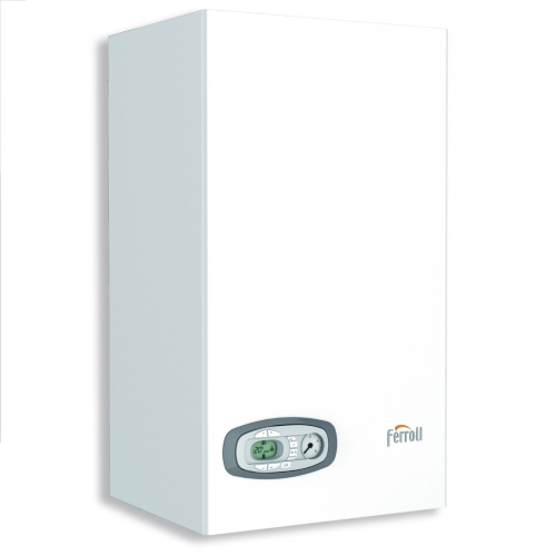 Котел газовый Ferroli Vitatech D F24 настенный, 2 конт., закр. кам. сгор.