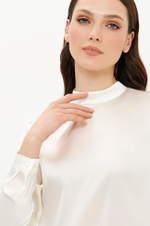 23357 Блузка женская (молочный)