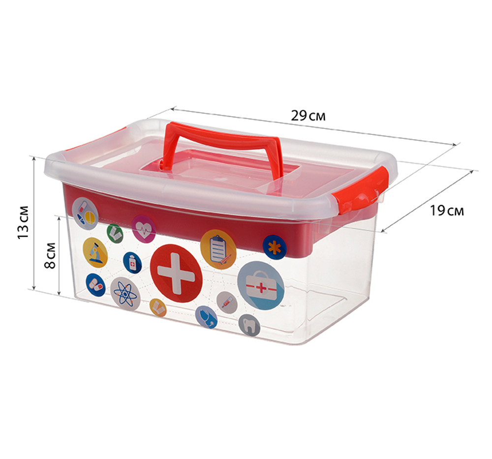 Контейнер АПТЕЧКА 4л М2907