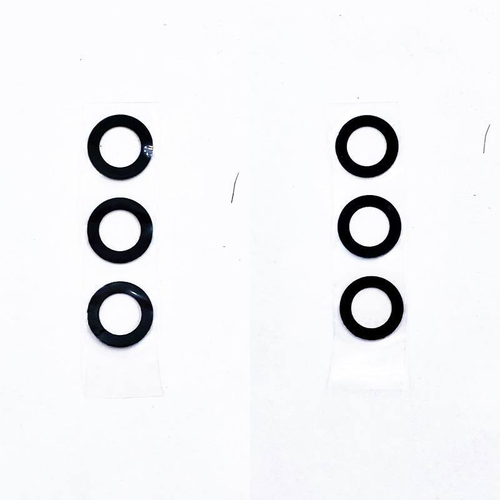 Стекло камеры Samsung Galaxy A14 4G/5G (A145F/A146B) (комплект 3 шт.) Черный