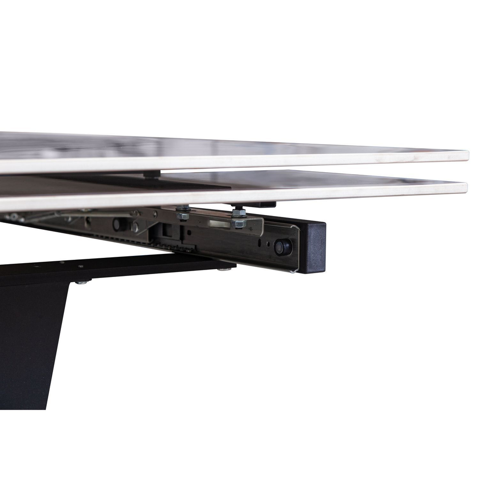 Стол раскладной Malibu (120+30+30), керамика глянцевая Pandora