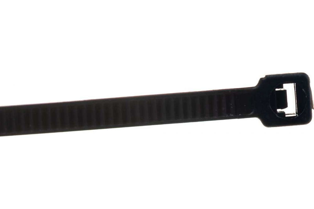 Стяжки нейлоновые КСС 4х250 черные (100шт/уп) (For tisflex) КВТ 49412