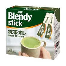 Чай зеленый с молоком AGF Blendy в стиках, 21 шт, 2 шт