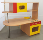 Кухня с барной стойкой №7