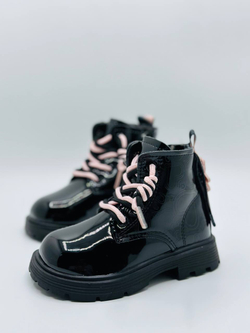 Детские осенние ботинки Buba Black Autumn