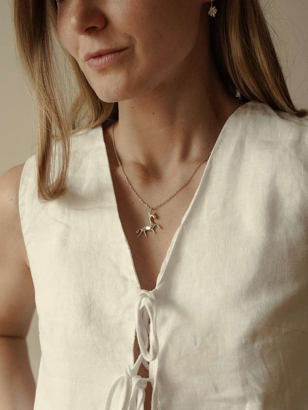 Подвеска Лошадка на шнурке